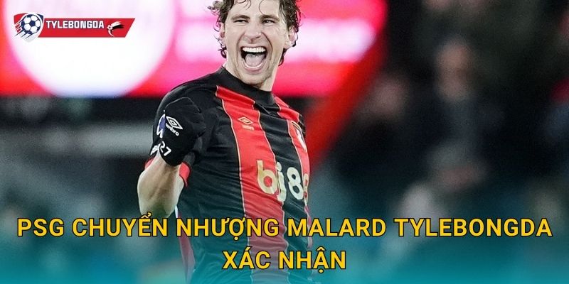 PSG chuyển nhượng Malard Tylebongda xác nhận